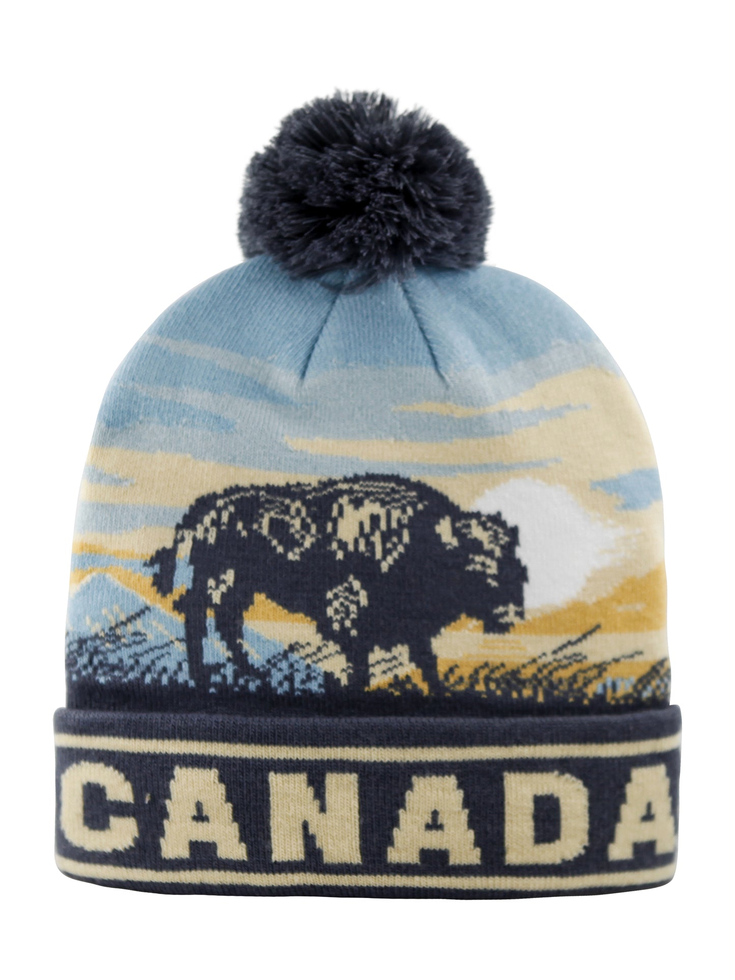 Landmark Beanies - Canada Buffalo in Sunset