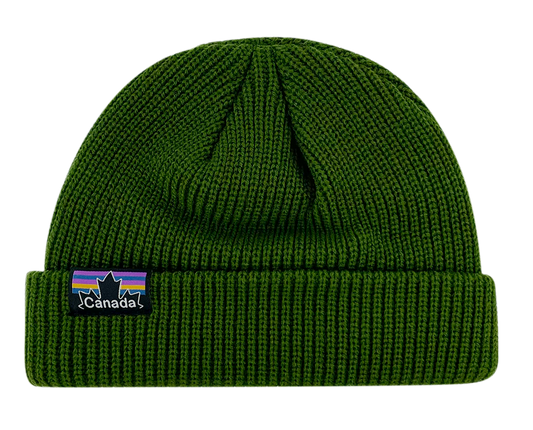 Canada Low Profile Fisherman Style Knit Toques