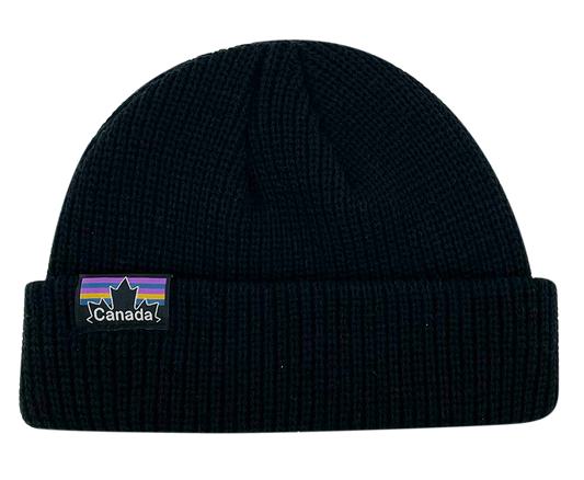 Canada Low Profile Fisherman Style Knit Toques