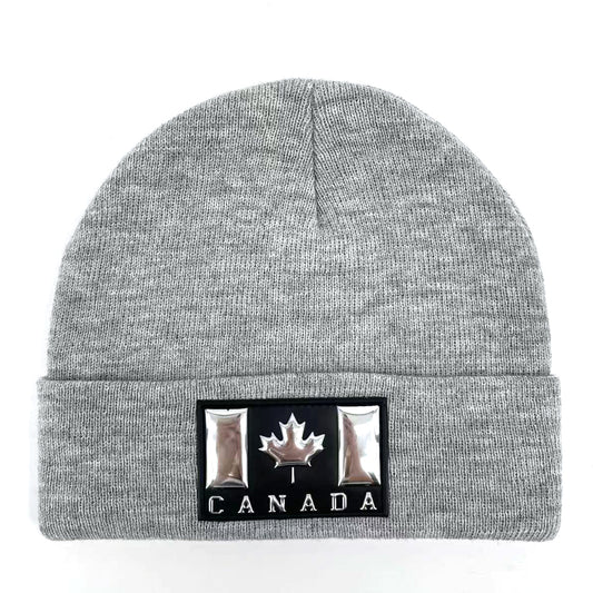 Canada TPU Flag Patch Beanies