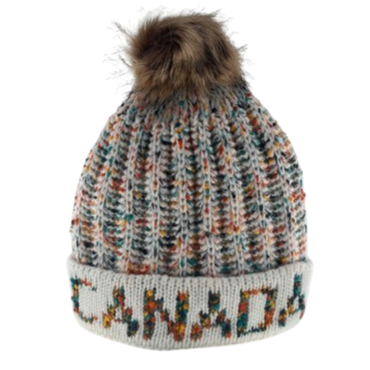Canada Woven Beanies with Fleece