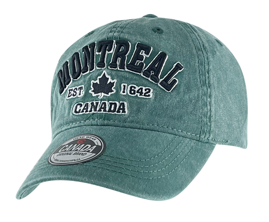 Baseball Cap, Retro Wash - Montreal