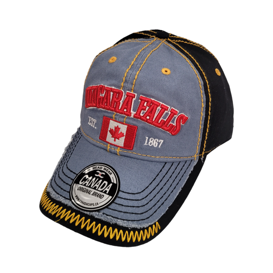 Baseball Hats - Niagara Falls Washed Distressed Vintage Work