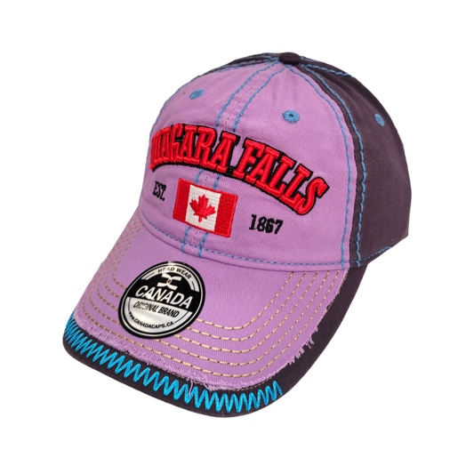 Baseball Hats - Niagara Falls Washed Distressed Vintage Work