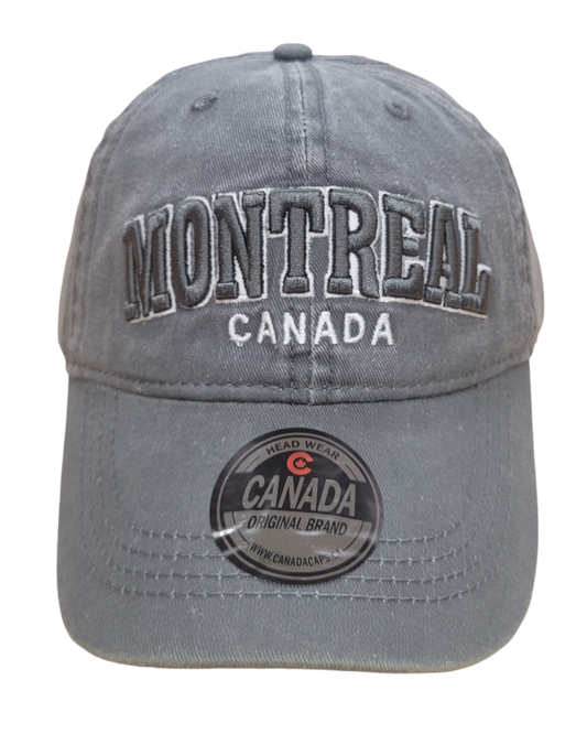 Montreal Baseball Hats Washed Tone-on-Tone
