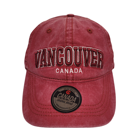 Vancouver Baseball Hats Washed Tone-on-Tone