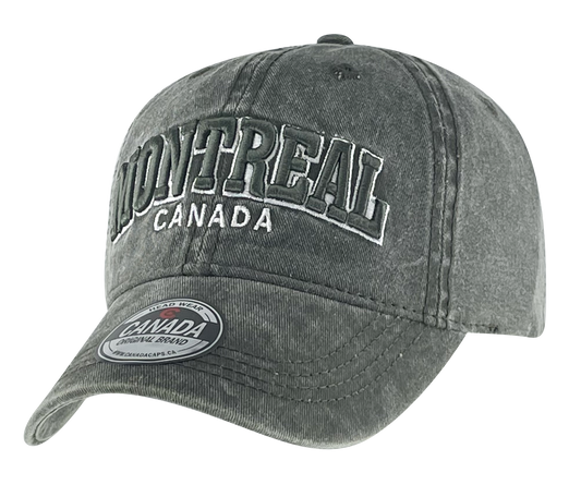 Montreal Baseball Hats Washed Tone-on-Tone