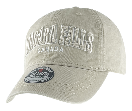 Niagara Falls Baseball Hats Washed Tone-on-Tone