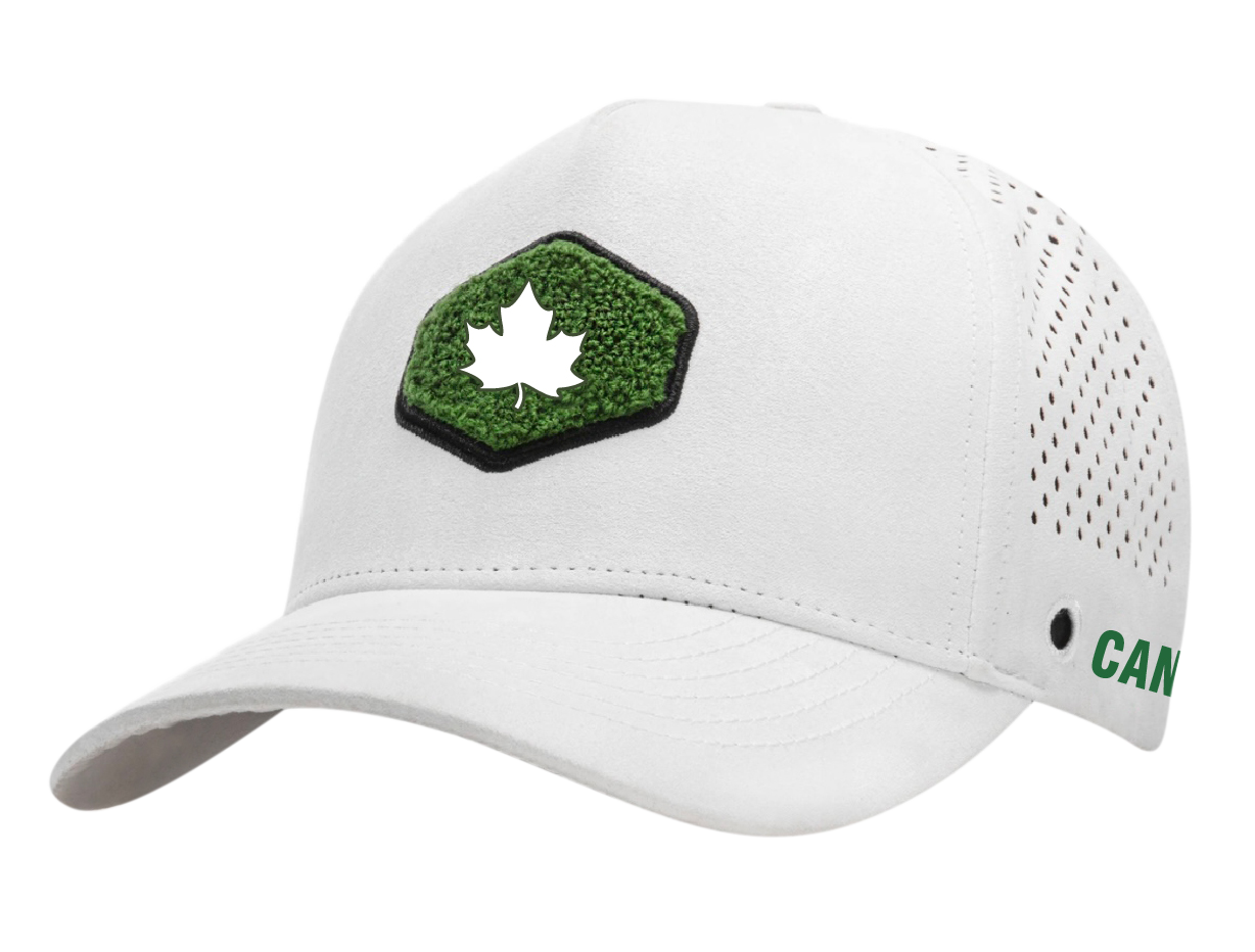 Canada Golf Hat – Water Resistant and Breathable Material 3 Cols. Astd.