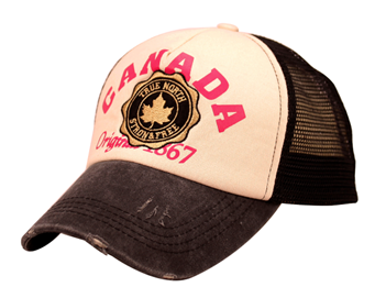 Canada Baseball Cap Distressed Vintage Logo