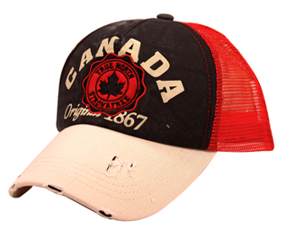 Canada Baseball Cap Distressed Vintage Logo