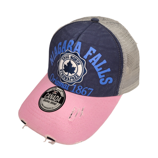 Niagara Falls Baseball Cap Distressed Vintage Logo