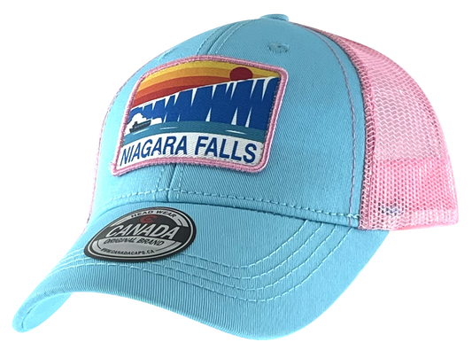 Niagara Falls Kids Cotton Hat Meshback with Niagara Falls Patch