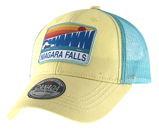 Niagara Falls Kids Cotton Hat Meshback with Niagara Falls Patch
