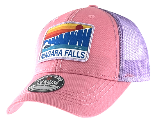 Niagara Falls Kids Cotton Hat Meshback with Niagara Falls Patch