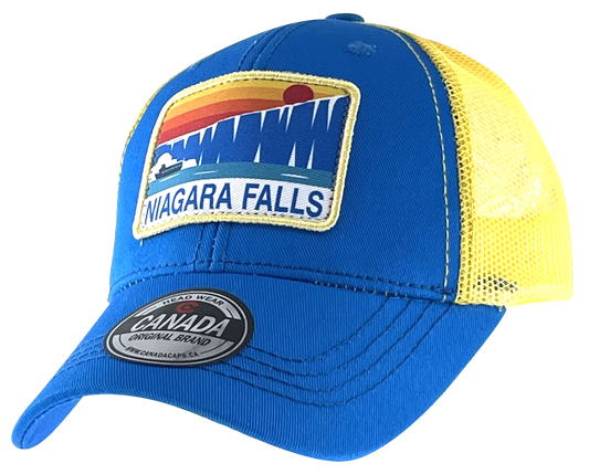 Niagara Falls Kids Cotton Hat Meshback with Niagara Falls Patch