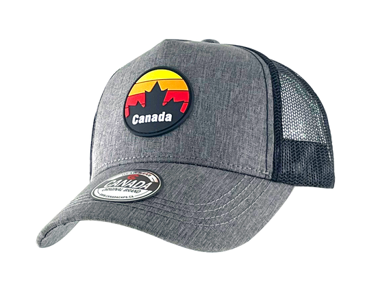 Canada Youth Meshback Hat with Rubber Patch