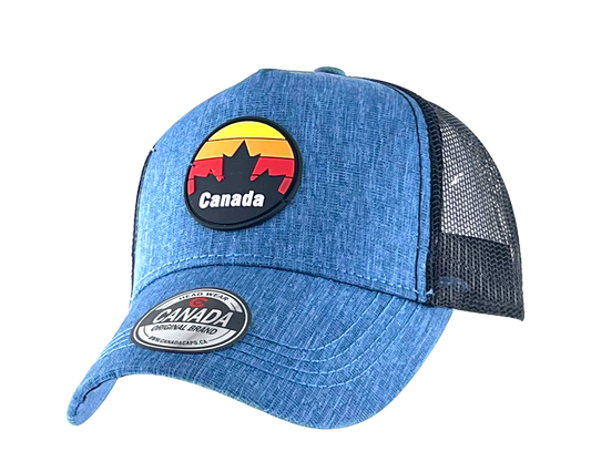 Canada Youth Meshback Hat with Rubber Patch