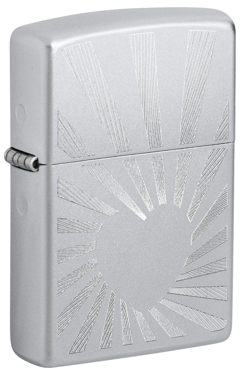 Zippo Lighter Heart Rays Design (46480)