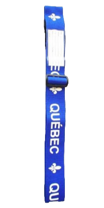 Quebec Luggage Belt with ID Tag