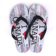 Canada Flip-Flop Sandals for Adults
