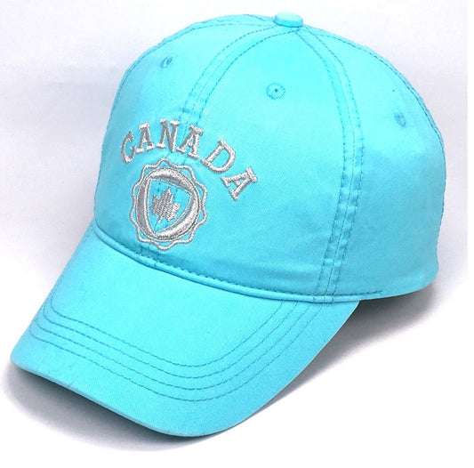Canada Baseball Hats- Washed Cotton Golf Cap
