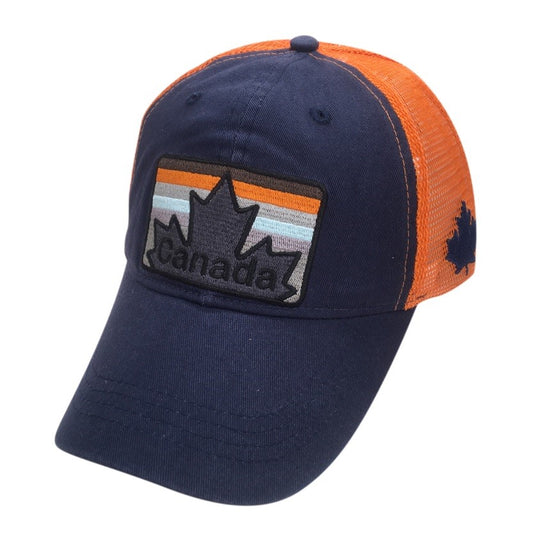 Canada Baseball Hat - MeshBack Patagon-Style Silhouette