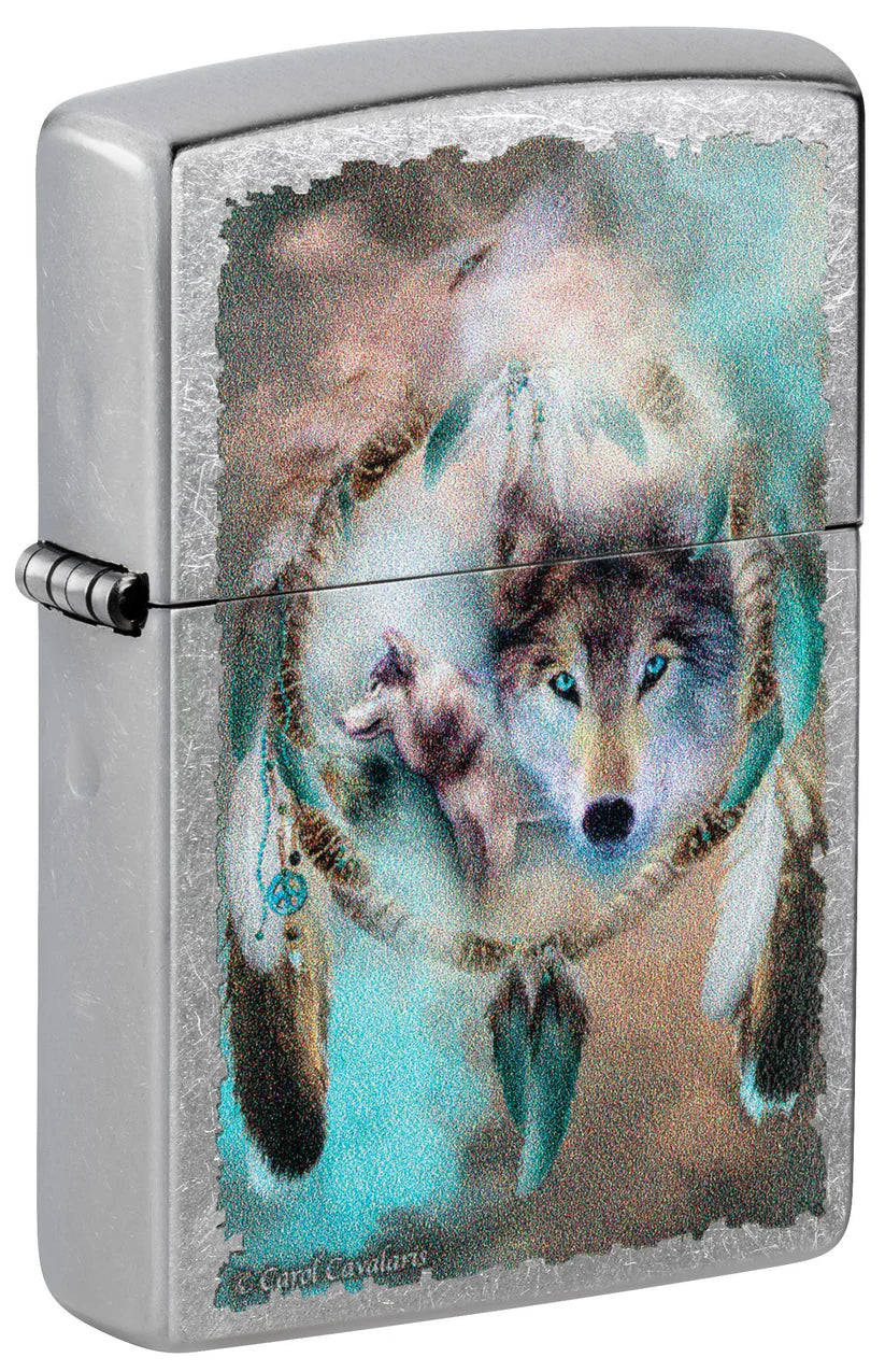 Zippo Lighter WOLF DREAM CATCHER (75419)