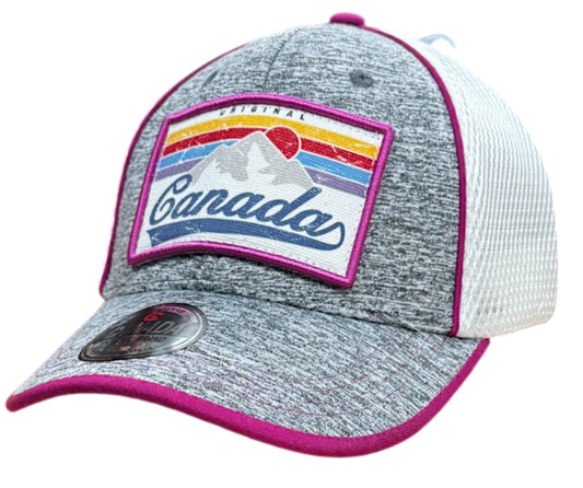 Canada Baseball Hats - Meshback with Woven Patch