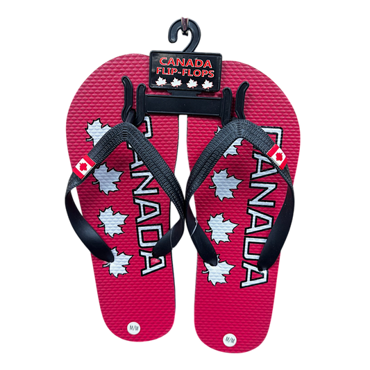 Canada Flip-Flop Sandals for Adults