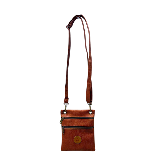 Montreal Vegan Leather Neck Wallet - Crossbody (17x20cm)