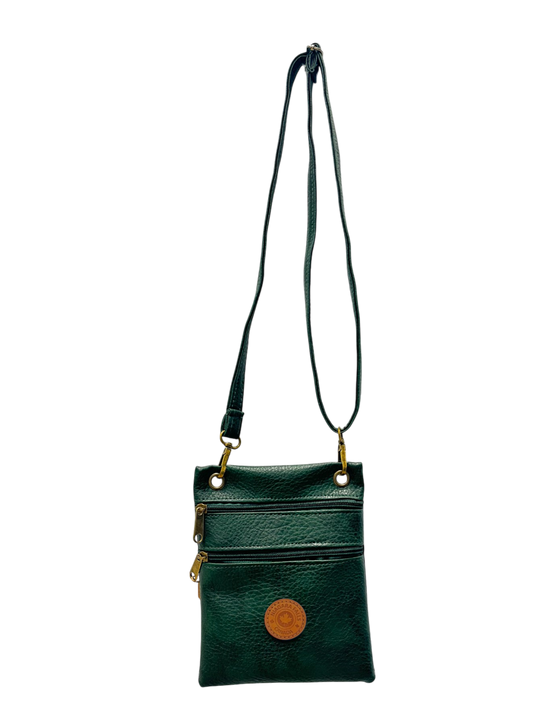 Niagara Falls Vegan Leather Neck Wallet - Crossbody (17cm x 20cm)