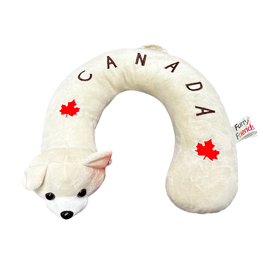 Canada Plush Neck Cushions - Animals