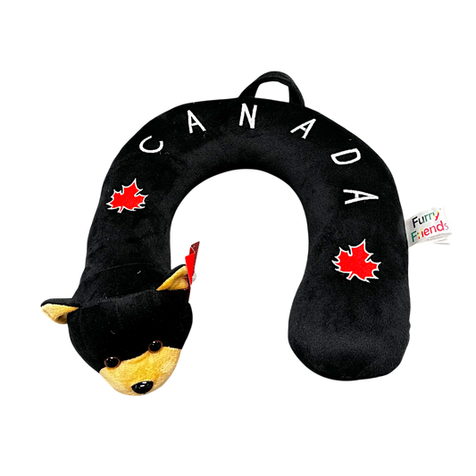 Canada Plush Neck Cushions - Animals