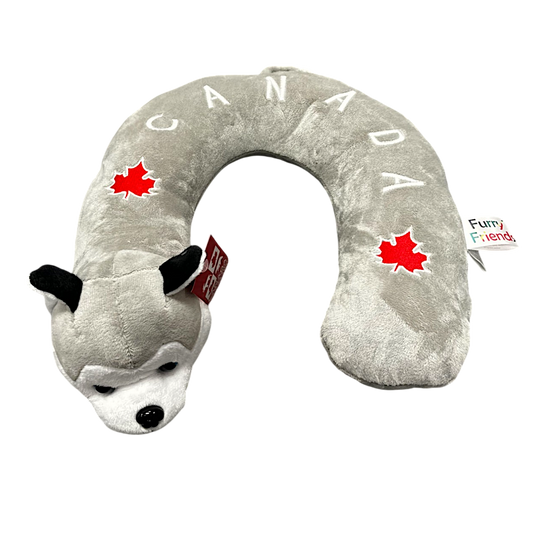 Canada Plush Neck Cushions - Animals