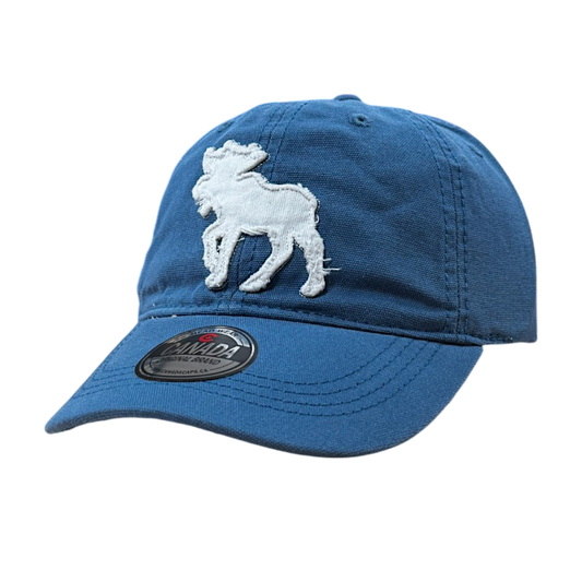 Canada Jersey Cotton Cap with applique Moose Patch