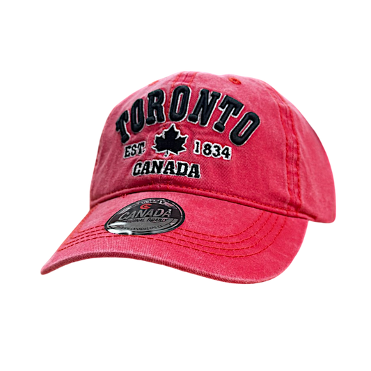 Baseball Cap, Retro Wash - Toronto