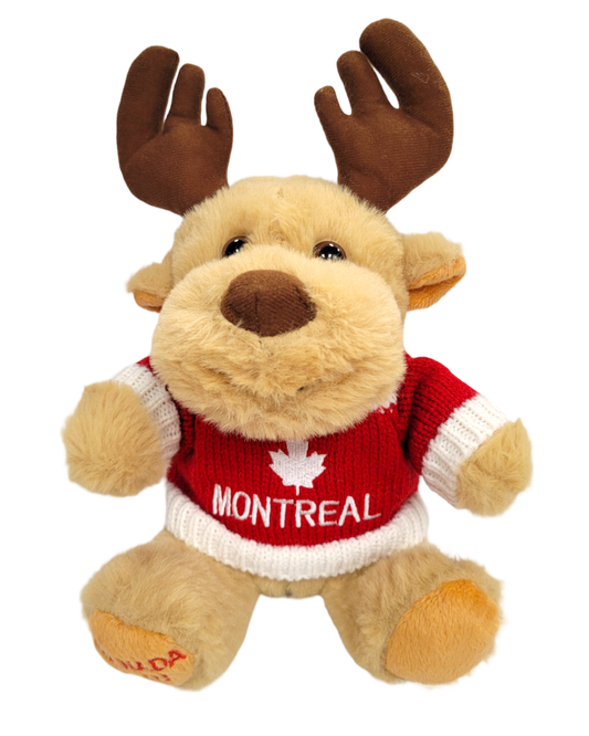 Furry Plush with Knitted Sweater Montreal