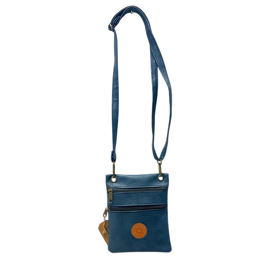 Niagara Falls Vegan Leather Neck Wallet - Crossbody (17cm x 20cm)