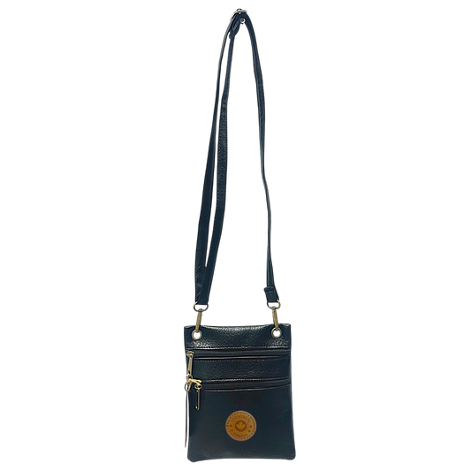 Montreal Vegan Leather Neck Wallet - Crossbody (17x20cm)