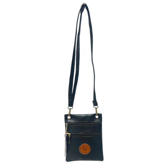 Quebec Vegan Leather Neck Wallet - Crossbody (17x20cm)