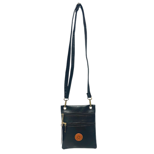 Canada Vegan Leather Neck Wallet - Crossbody (17cm x 20cm)