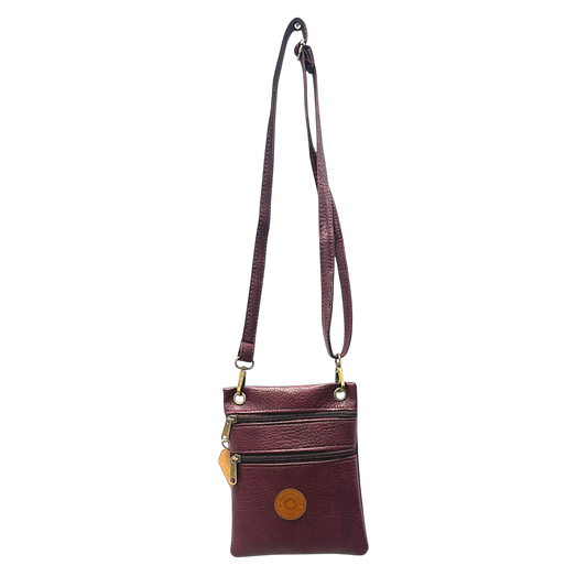 Niagara Falls Vegan Leather Neck Wallet - Crossbody (17cm x 20cm)