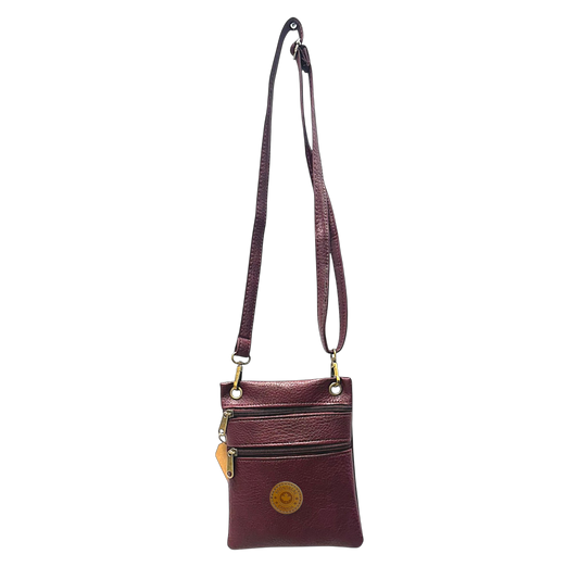 Montreal Vegan Leather Neck Wallet - Crossbody (17x20cm)