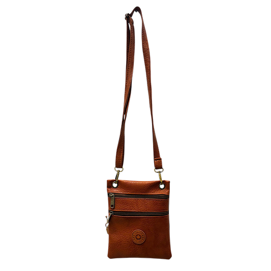 Canada Vegan Leather Neck Wallet - Crossbody (17cm x 20cm)