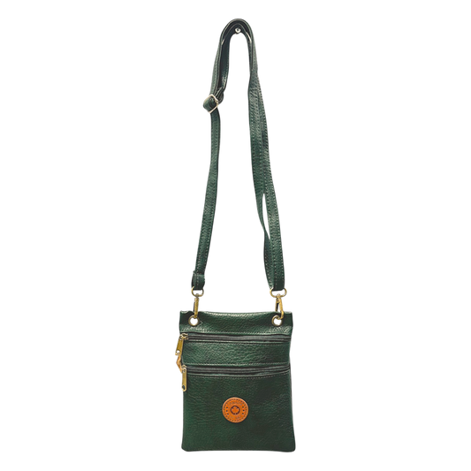 Canada Vegan Leather Neck Wallet - Crossbody (17cm x 20cm)