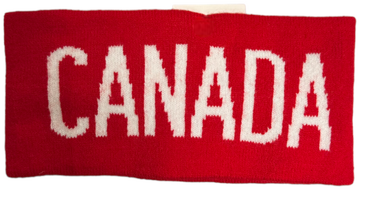 Canada Knit Winter Headband
