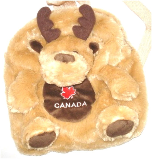 Canada Plush Kids Backpacks