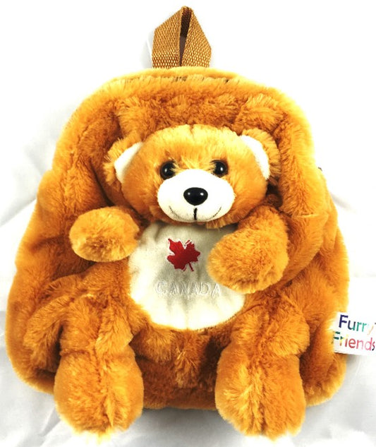 Canada Plush Kids Backpacks