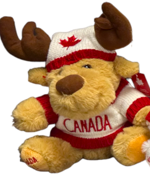 Canada Plush Furry 8" with Knitted Toque & Sweater